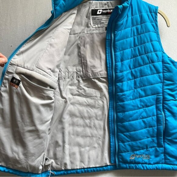 Venture Heated Gear quilted puffer 5V vest Sz XS - Picture 6 of 11